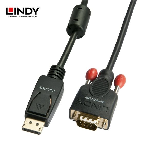 KABEL ADAPTER DISPLAYPORT TO VGA, 1M - Image 2