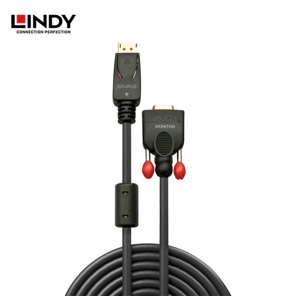 KABEL ADAPTER DISPLAYPORT TO VGA, 1M - Image 3