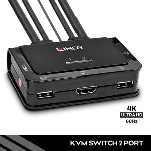 SWITCH KVM HDMI/USB, 2 PORT