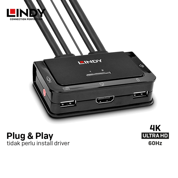 Switch KVM HDMI/USB, 2 Port - Image 2