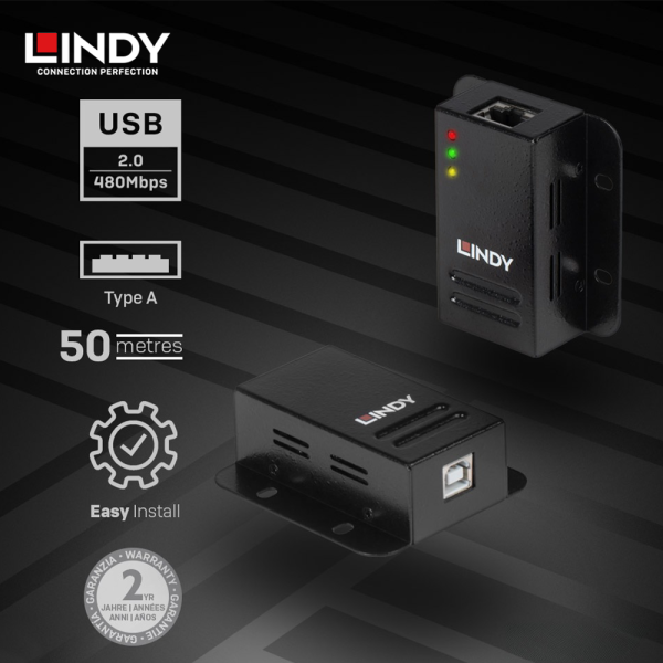 Extender USB 2.0, CAT.5/6, 50M - Image 8
