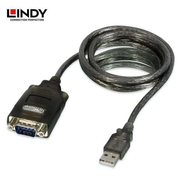 KABEL ADAPTER USB TO SERIAL RS-232 DENGAN COM RETENTION, 1.1M - Image 2