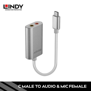 Converter Type C To 3.5mm Audio & Microphone, Aktif