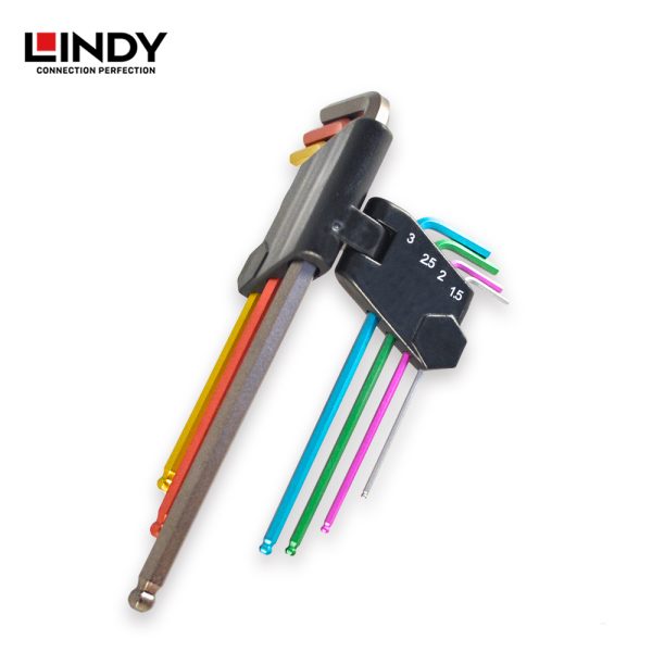 KUNCI L HEX UJUNG BULAT, 7 SET KODE WARNA - Image 2