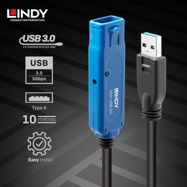 Kabel Extension USB 3.0, Type A to Type A, Aktif, 10M - Image 3