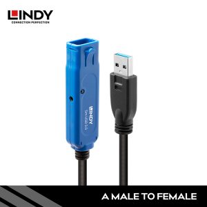 Kabel Extension USB 3.0, Type A to Type A, Aktif, 5M