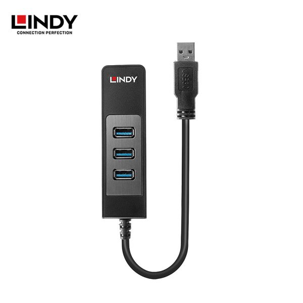USB Hub USB 3.0, 3 Port dengan Gigabyte Ethernet - Image 2