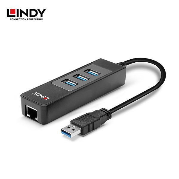USB Hub USB 3.0, 3 Port dengan Gigabyte Ethernet - Image 5