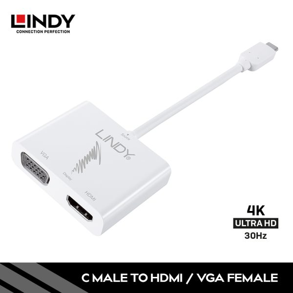 CONVERTER TYPE C TO HDMI / VGA
