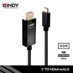 KABEL ADAPTER TYPE C TO HDMI, 2M