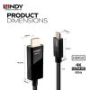 KABEL ADAPTER TYPE C TO HDMI, 2M - Image 3