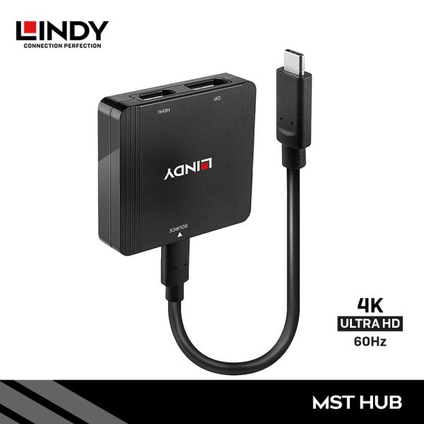 MST Hub Type C to DisplayPort / HDMI
