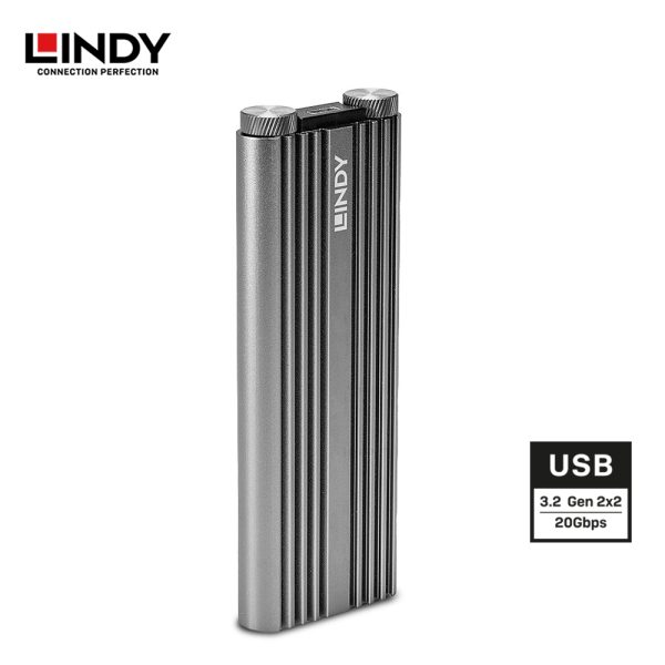 Enclosure USB 3.2 Gen 2X2 NVME M.2 SSD - Image 2