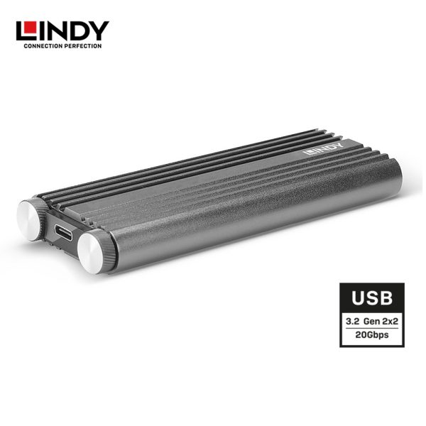 Enclosure USB 3.2 Gen 2X2 NVME M.2 SSD - Image 4