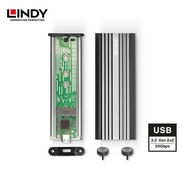 Enclosure USB 3.2 Gen 2X2 NVME M.2 SSD - Image 5