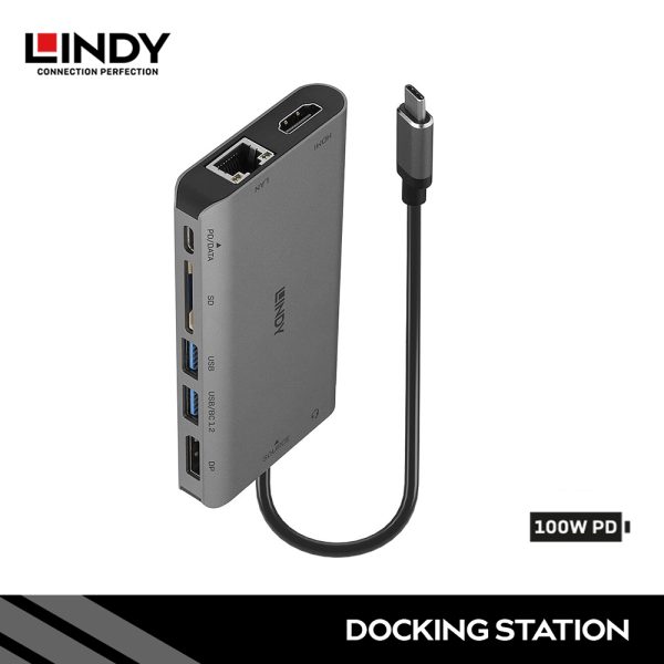 Docking Station Type C, 8 IN 1
