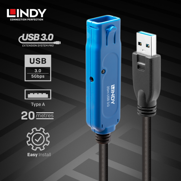 Kabel Extension USB 3.2 Gen 1, Type A To Type A, Aktif, 20M - Image 6