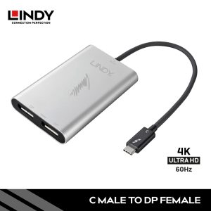 CONVERTER THUNDERBOLT 3 TO DUAL DISPLAYPORT