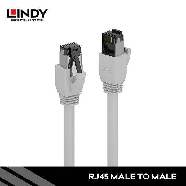 Kabel RJ45 CAT 8.1 S/FTP LSZH, Grey 3M