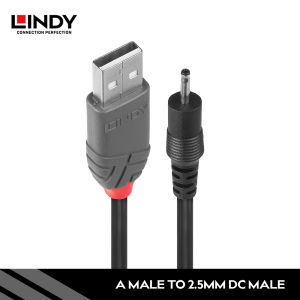 Kabel USB to 2.5mm DC, 1.5M