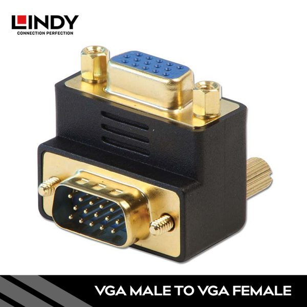 ADAPTER VGA, VGA TO VGA, DOWN ANGLE 90 DEGREE