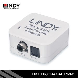 Converter Audio TOSLink to Coaxial, 2 Way
