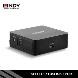 Splitter Audio Digital (Toslink), 3 Port