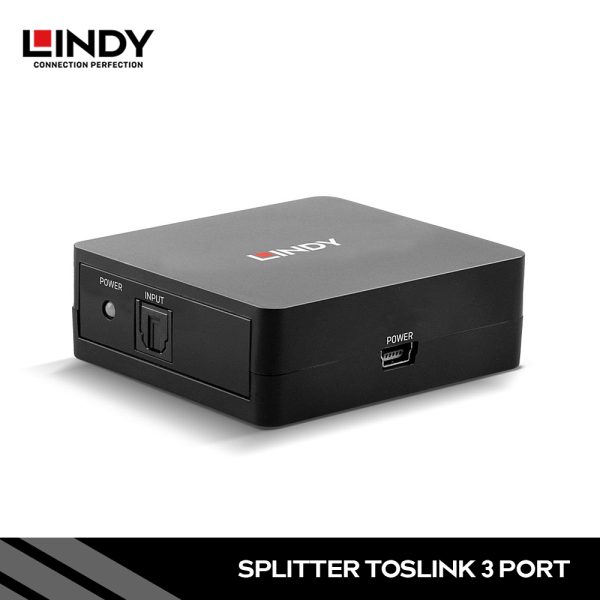 Splitter Audio Digital (Toslink), 3 Port