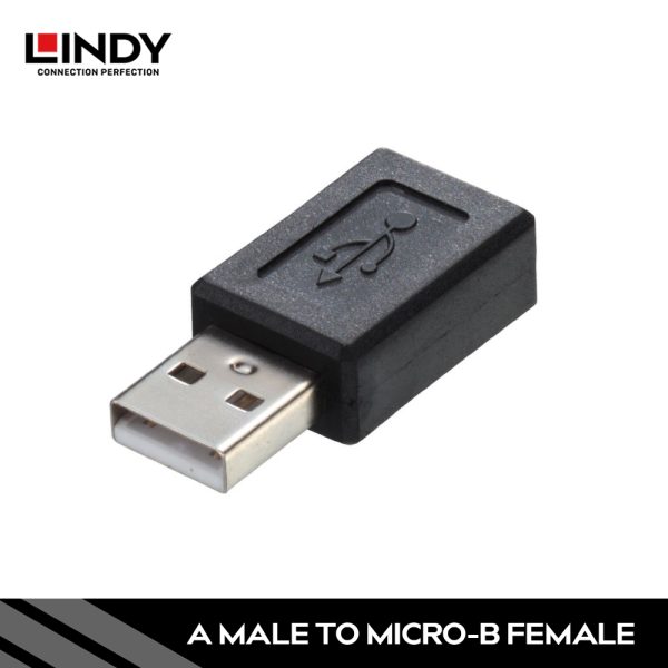 ADAPTER USB 2.0, TYPE A TO MICRO-B