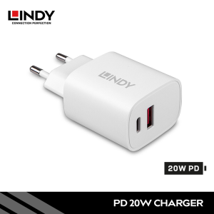 Kepala Charger Type A & C, Power Delivery 20W