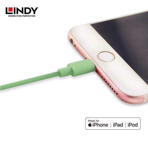 KABEL APPLE,  TYPE A TO LIGHTNING MFI CERTIFIED, 1M HIJAU - Image 2
