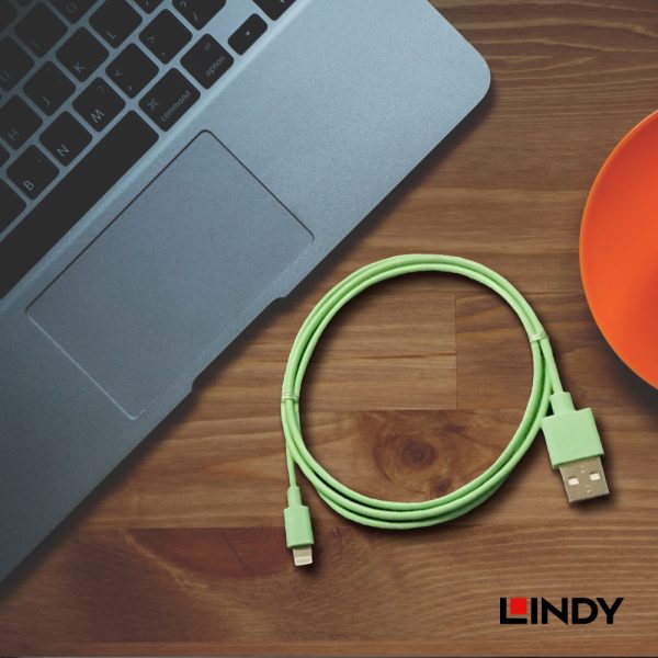 KABEL APPLE,  TYPE A TO LIGHTNING MFI CERTIFIED, 1M HIJAU - Image 3