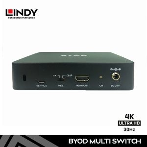 BYOD Multi Format Audio Video Switch 6 to 1