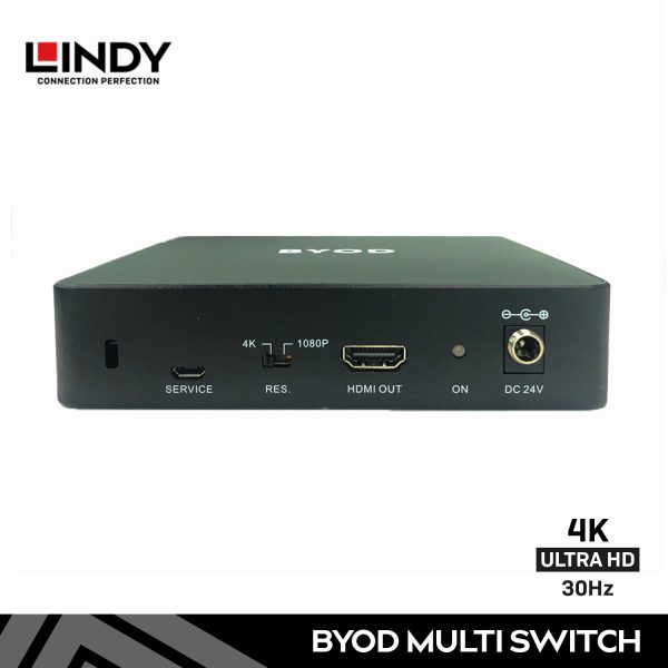 BYOD Multi Format Audio Video Switch 6 to 1