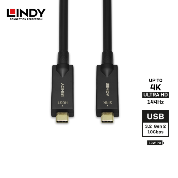 Kabel USB 3.2 GEN 2, Type C To Type C, Fiber Optic Hybrid, Aktif, 10M - Image 4