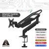 Bracket Arm Gas Spring Monitor Gaming E-Sport Style - Silver Stardust - Image 6
