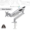 Bracket Arm Gas Spring Monitor Gaming E-Sport Style - Silver Stardust