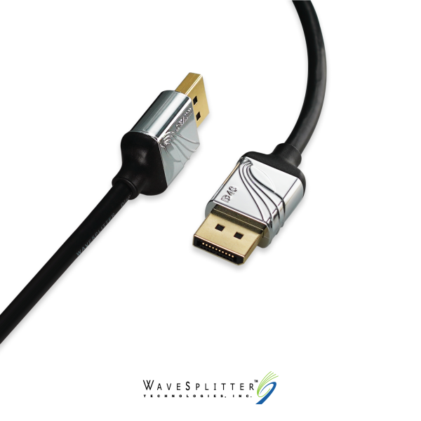 DisplayPort 2.1 40GBps 16K 30Hz Male to Male Cable, 2M - Image 2