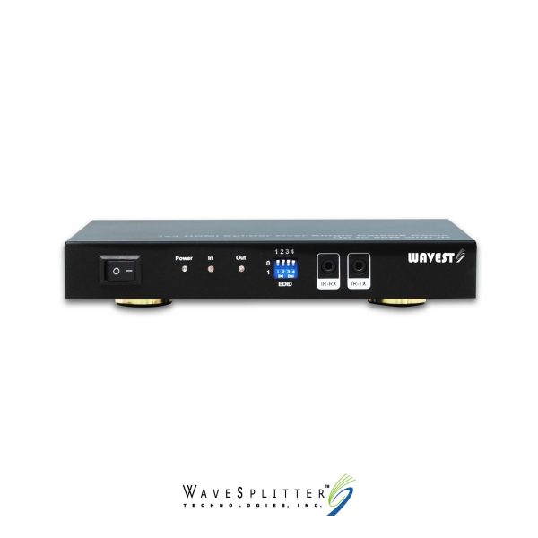 HDMI & IR 1080p 1 In 4 Out Extension Splitter with Hdmi Out Transmitter, 50M - Image 2