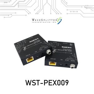 HDMI 4K@60Hz & IR Single Network Cable Extender, with PoC & Audio Extractor, 70M