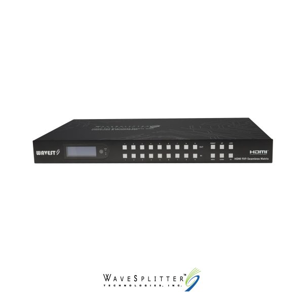 HDMI 9X9 Seamless Matrix with Videowall ＆ Multiviewer - Image 3
