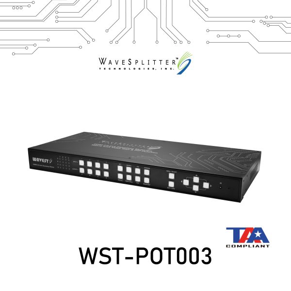 HDMI 2.0 4x4 Seamless Multiview Matrix with Video Wall & PiP Function