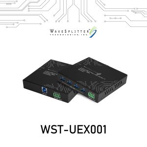 4 Port USB 3.2 Gen 1 over Cat.6A/7 Extender, 100m