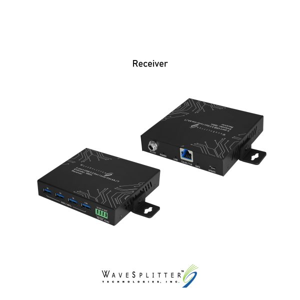 4 Port USB 3.2 Gen 1 over Cat.6A/7 Extender, 100m - Image 5
