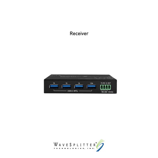 4 Port USB 3.2 Gen 1 over Cat.6A/7 Extender, 100m - Image 4